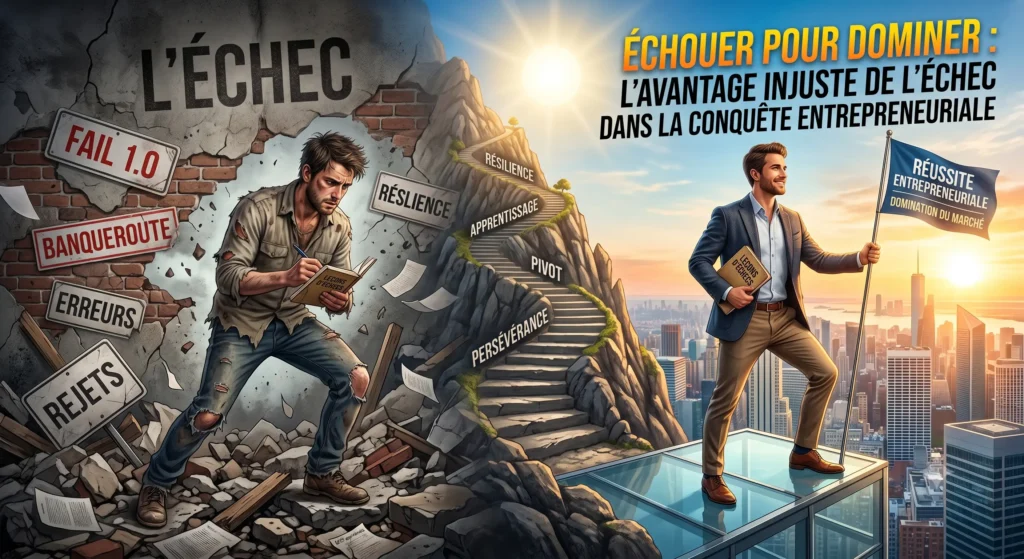 Échouer pour Dominer - L'Avantage Injuste de l'Échec dans la Conquête Entrepreneuriale